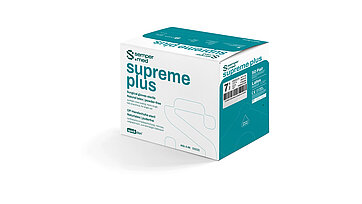Sempermed Supreme plus sterile latex surgical glove dispenser