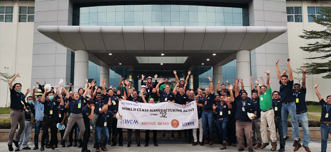 Latexx Manufacturing awarded with WCM Bronze Medal 