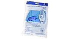 Sempervelvet blue vinyl gloves packshot front
