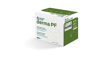 Sempermed Derma PF latex surgical glove dispenser