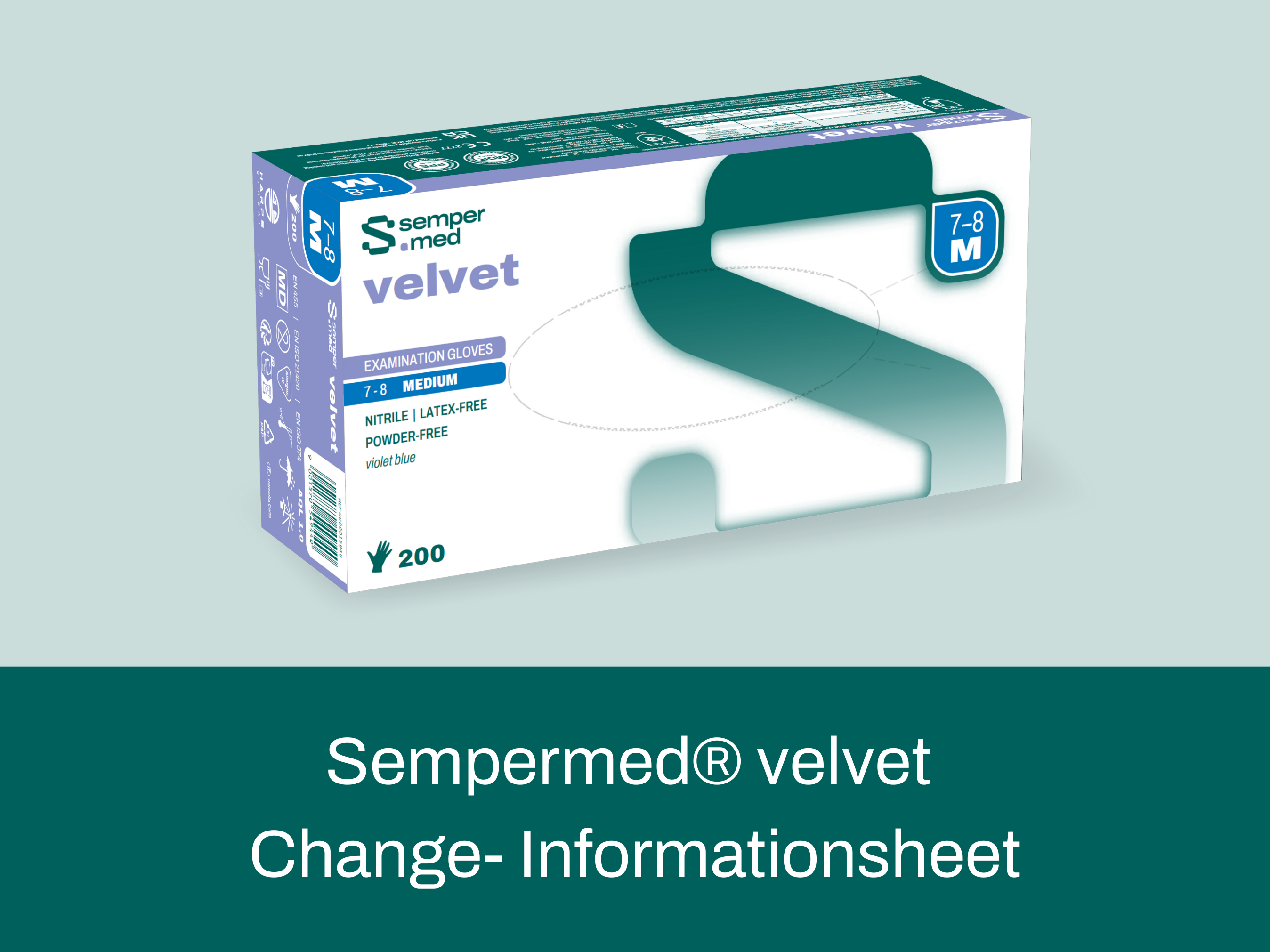 Rebranding Packaging Update Sempermed Exam Sempermed Gloves