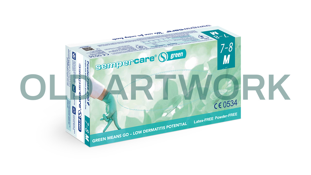 sempermed® green Xfree Sempermed Gloves